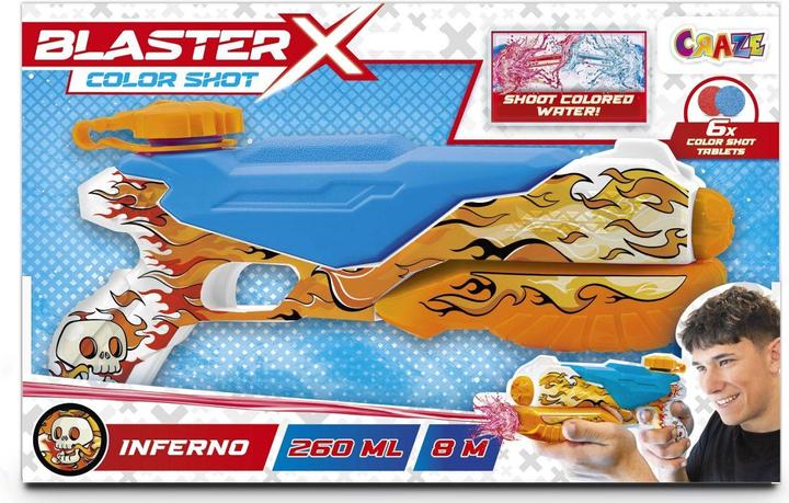 Produktbild Craze Blaster X Wasserpistole mittel (Tank Integriert)