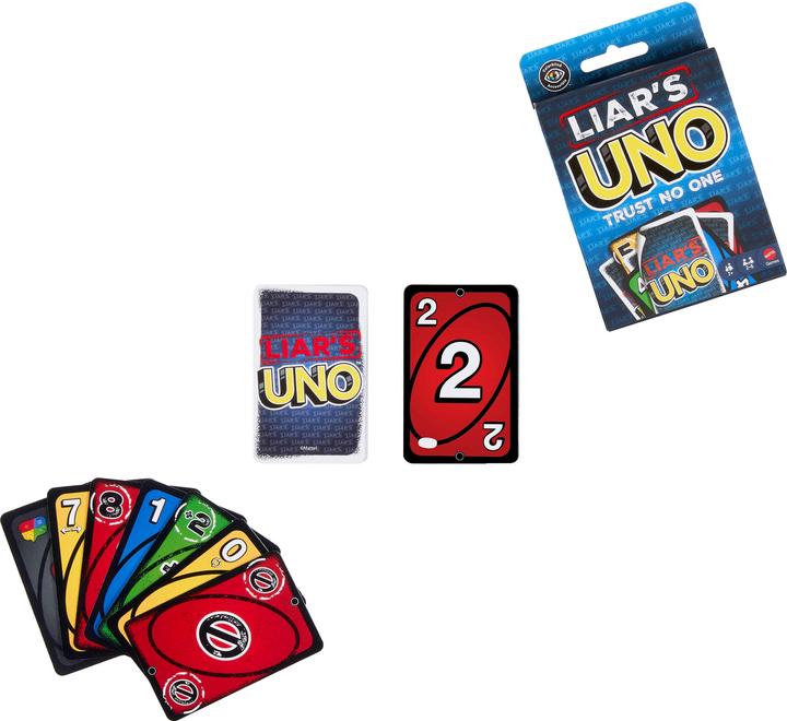 Immagine prodotto Mattel UNO Liars (Multilingue, 2 - 6 Giocatori)