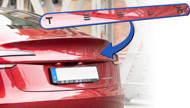 Immagine prodotto Made4EV Scritta Tesla per tutti i modelli Tesla