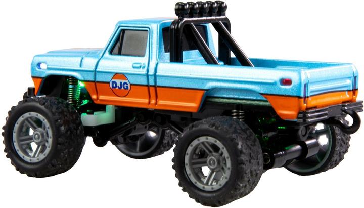Amewi Monster Truck Die Cast 1:64 RTR, Blau/Orange (RTR Ready-to-Run)