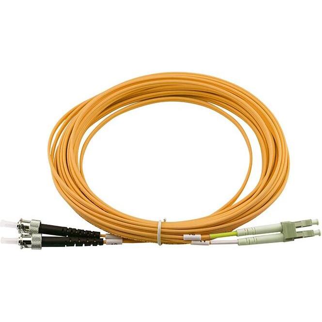 BlueOptics Duplex LWL Patchkabel LC-ST Multimode OM2 15 Meter, Netzwerkkabel