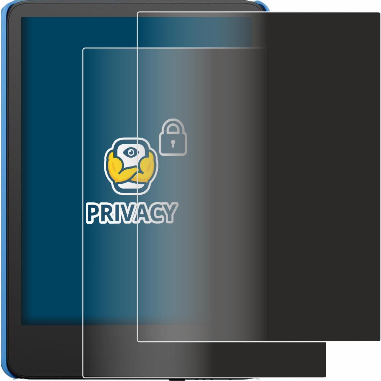 Thumbnail - BROTECT Sichtschutzfolie Anti-Spy Privacy Folie Blaulicht-Schutz, eReader Zubehör, Blau