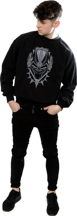 Produktbild Schwarzer Panther Kopf Baumwolle Sweatshirt (XXL)