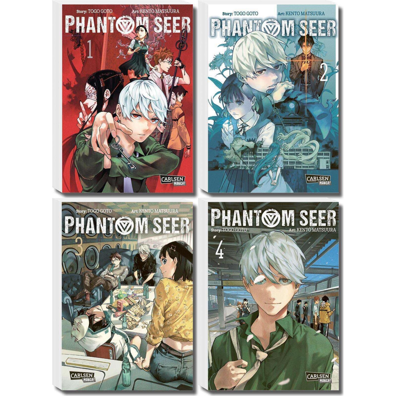 Phantom Seer Komplettpack 1-4, Belletristik von Togo Goto, Kento Matsuura