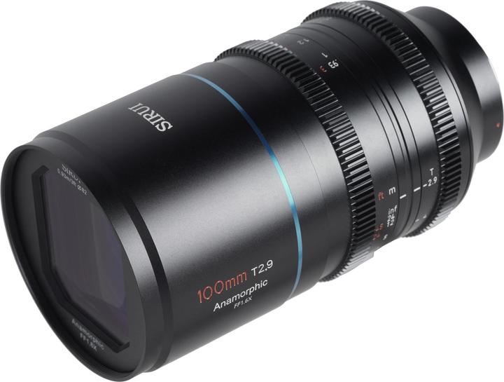 Actual product image Sirui Venus 100mm T2.9 1.6x anamorphic full frame lens(L mount) (L-Mount, full size)