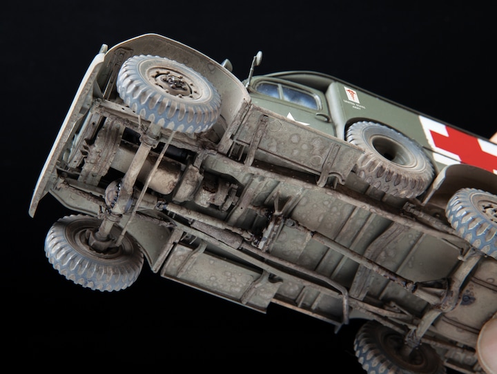 Actual product image Zvezda WC-54 Ambulance