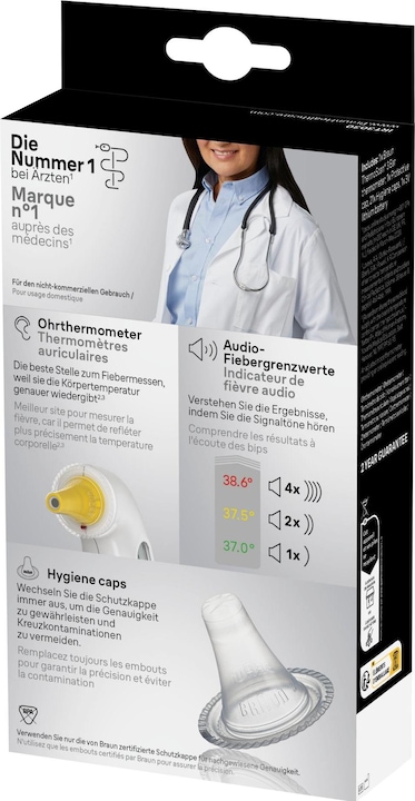 Actual product image Braun ThermoScan 3 IRT3030 (Ear)
