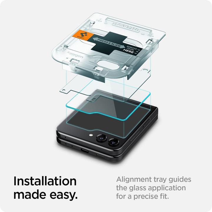 Actual product image Spigen AGL06525 (1 pcs., Samsung Galaxy Z Flip5)