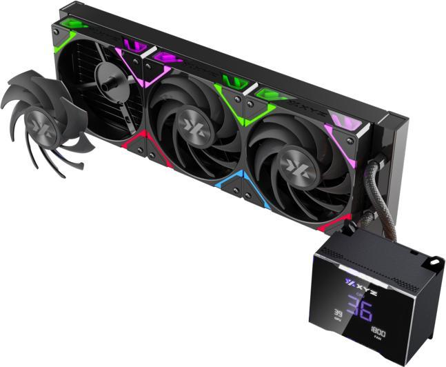 Produktbild xyz Kit Watercooling AIO Hydrotemp RGB - 360mm (Noir)