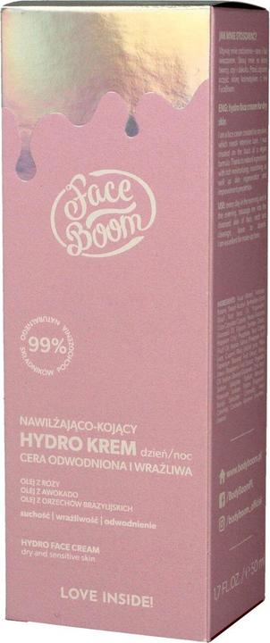 Boom - Hydro Face Cream Hydro Moisturizing And Soothing Cream For Dehydrated And Sensitive Skin (50 ml, 24h Creme)