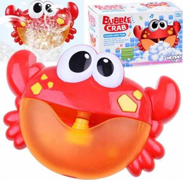 Woopie Jouet de bain moussant en forme de crabe avec mélodie
