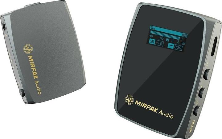 Productafbeelding Mirfak Audio WE10 compact draadloos microfoonsysteem