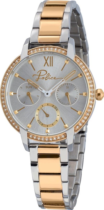 Immagine prodotto Police PL16043BSTG.04M Nadu Donna 34mm 3ATM (Orologio da polso analogico, 34 mm)