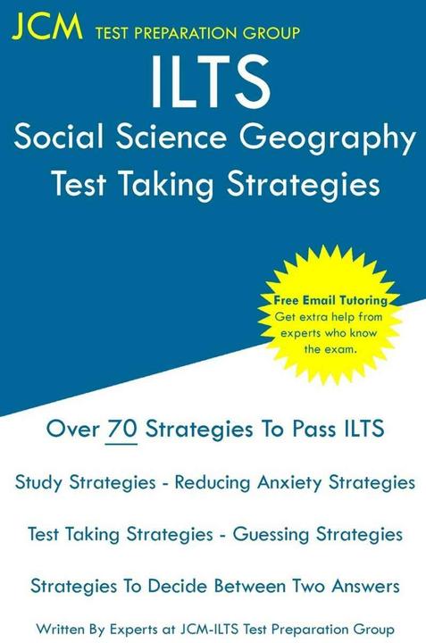 Image du produit ILTS Social Science Geography - Test Taking Strategies (Anglais, Groupe de préparation des essais Jcm-Ilts, 2019)
