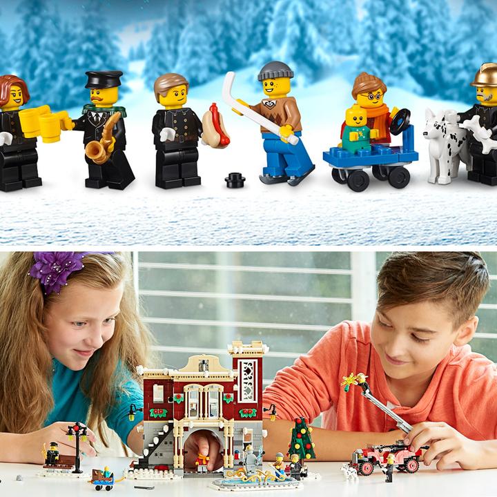 Image du produit LEGO La caserne de pompiers en hiver (10263, LEGO Creator Expert)