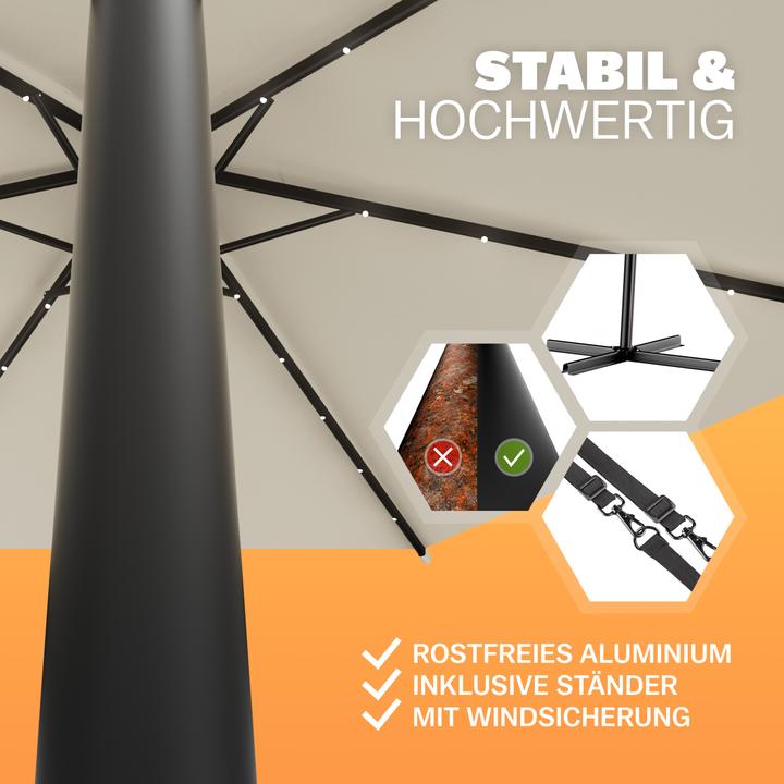 Produktbild Kingsleeve Sonnenschirm (3.07 m)