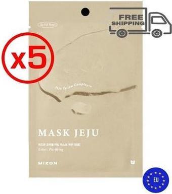 Actual product image Mizon Joyful Time Mask Jeju Lotus 23g