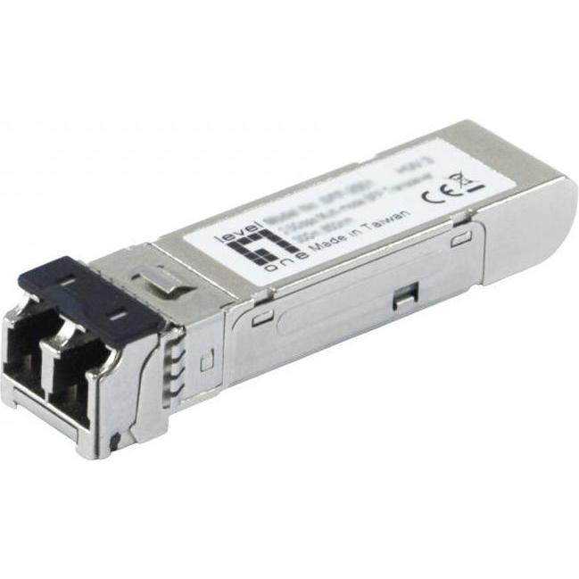 LevelOne Ricetrasmettitore SFP 2,5Gbps Multi-Mode 300m 850nm, Ricetrasmettitore, Argento