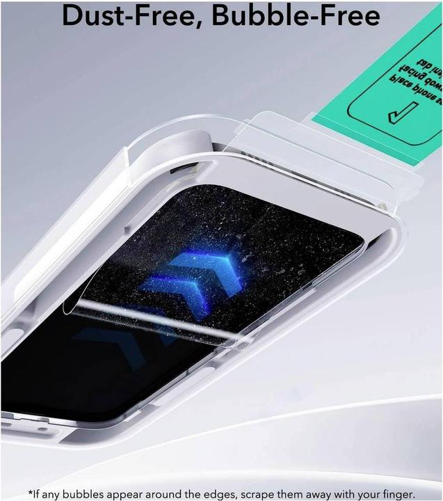 Produktbild ESR UltraFit Classic Screen Protector, for iPhone 17 Pro (1 Stück, Apple iPhone 17 Pro)