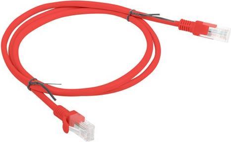 Produktbild Lanberg Patchcord Kat.5e Utp 1m Czerwony Fluke Passed 10-Pack (U/UTP, CAT5e, 1 m)