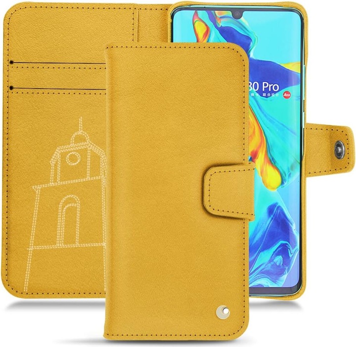 Produktbild Noreve Lederschutzhülle Wallet (Huawei P30 Pro)