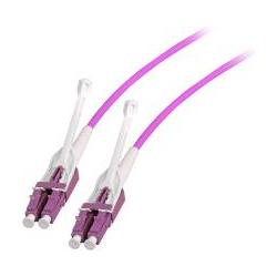 EFB Elektronik Duplex Jumper LC-LC, OM4, 15m,,mit Push/Pull Tab, austauschbare Polarität (15 m), Netzwerkkabel
