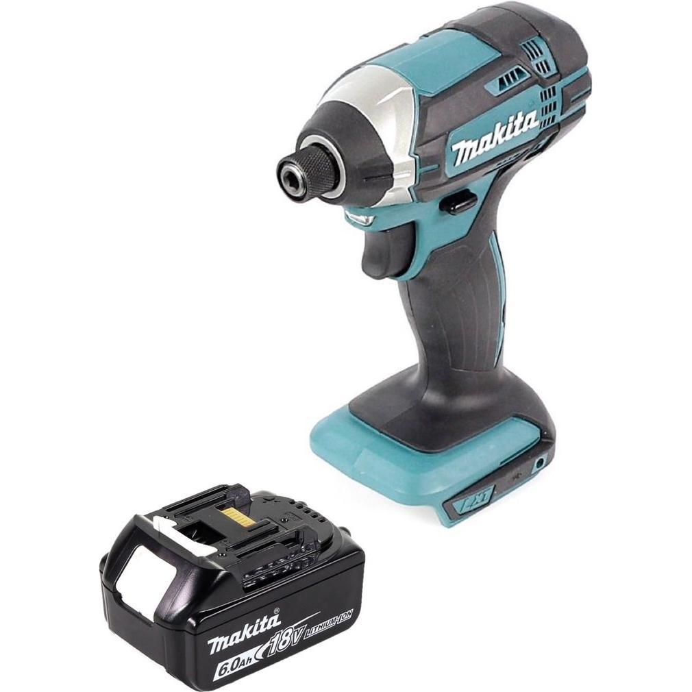 Thumbnail - Makita, Bohrmaschine + Akkuschrauber, DTD 152 G1 Akku Schlagschrauber 18 V 165 Nm + 1x Akku 6,0 Ah - ohne Ladegerät (Akk...