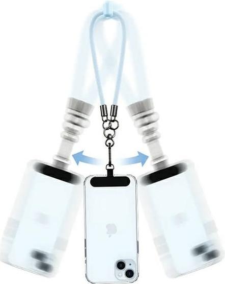 Actual product image Usams Uniwersalna smycz do telefonu 30cm różowy/pink ZB283GS03 (US-ZB283)