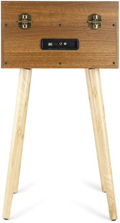 Immagine prodotto Audizio Giradischi con Bluetooth Fremont Brown, dettaglio colore (Automaticamente)