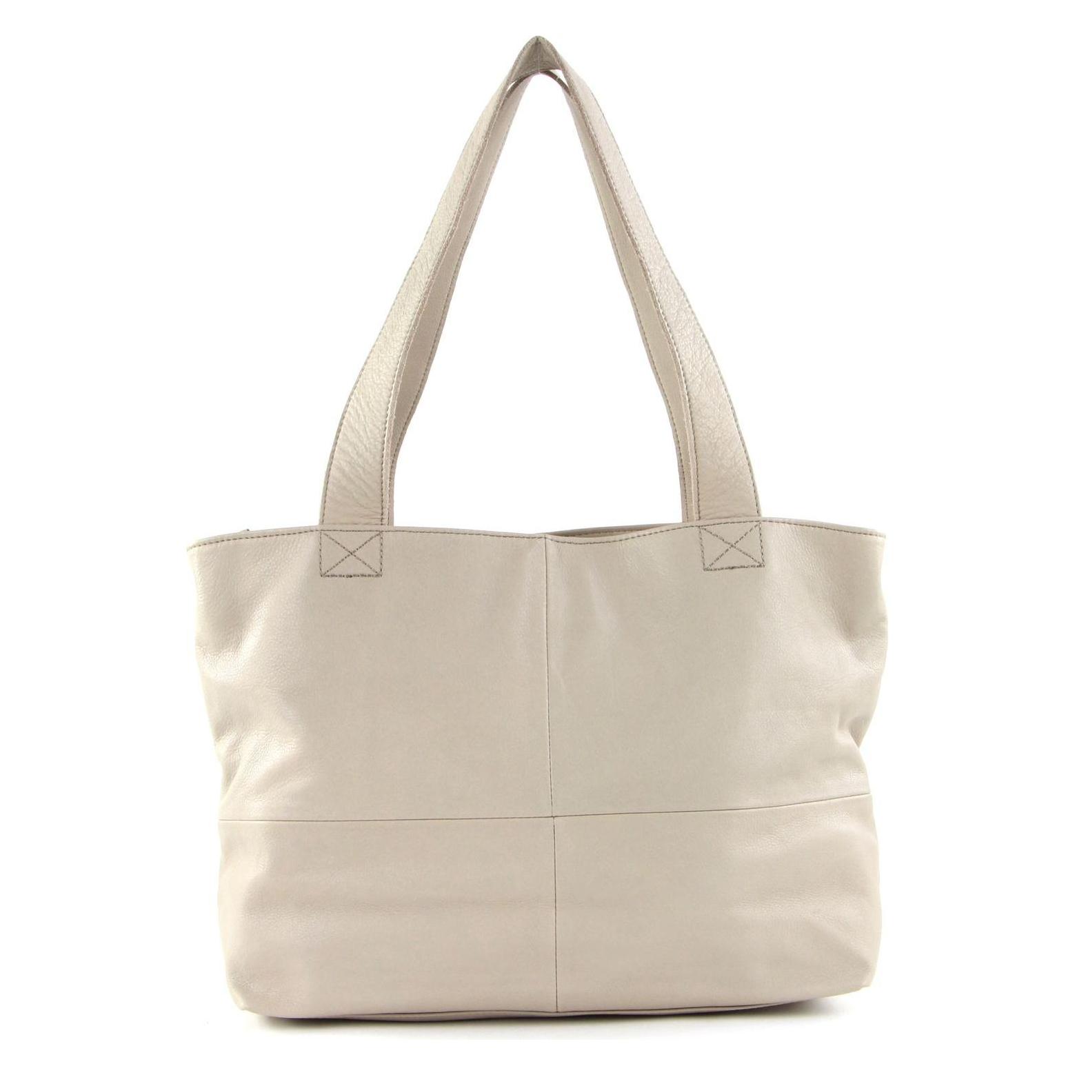 FredsBruder, Damen, Handtasche, Utility Collection Big Zip Bag, Beige