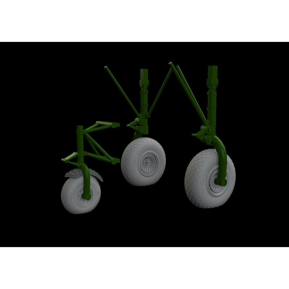 Eduard B-24 wheels (8spoke front wheel) for Hobby Boss