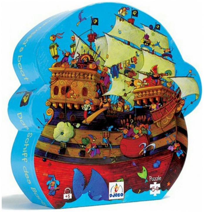 Actual product image Djeco Puzzle The ship ds Barbarossa (54 pieces)