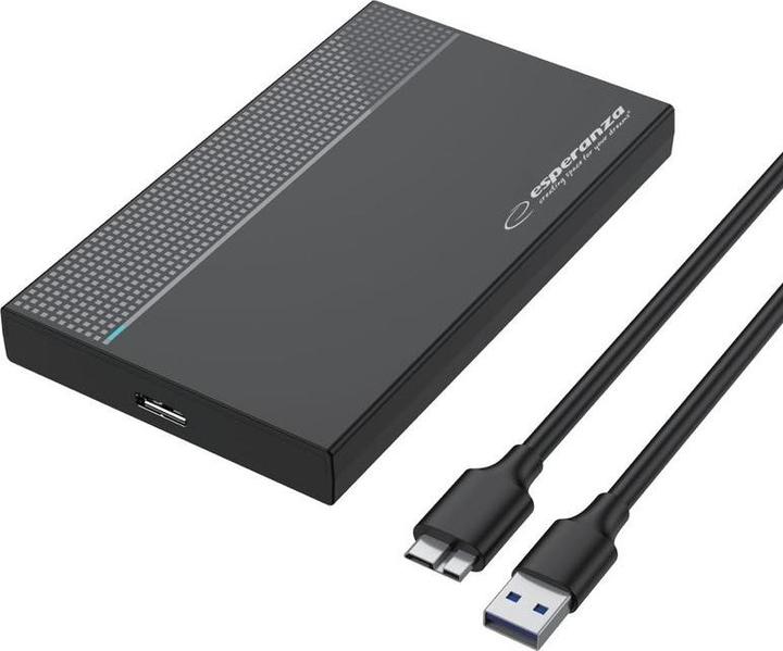 Immagine prodotto Connectland Boitier esterno USB 3.0 Esperanza - S-ATA 2.5" (Noir)