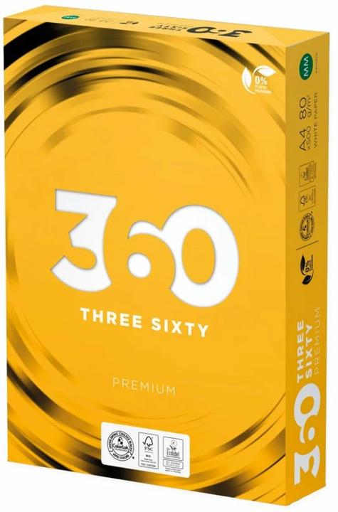 Produktbild Insta360 Kopierpapier Premium A4, Hochweiss, 80 g/m², 1 Palette (A4, 100000 Blätter, 80 g/m²)