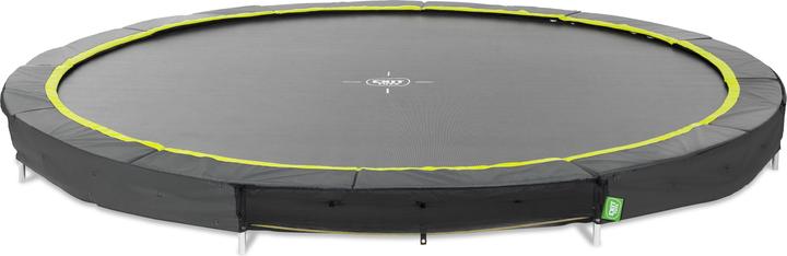 Exit Silhouette sports Floor Trampoline ø366cm - black (366 cm)