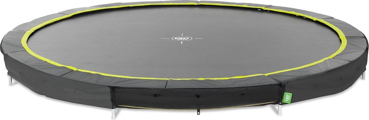 Exit Silhouette sports Bodentrampolin ø366cm - schwarz (366 cm)