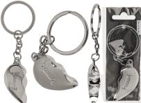 Actual product image Ootb Metal keychain, Broken Heart
