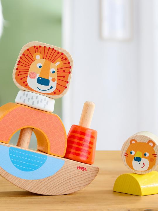 Actual product image Haba Steckspiel Löwe