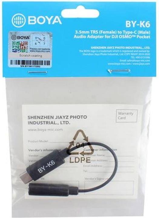 Produktbild Boya BY-K6 Adapterkabel