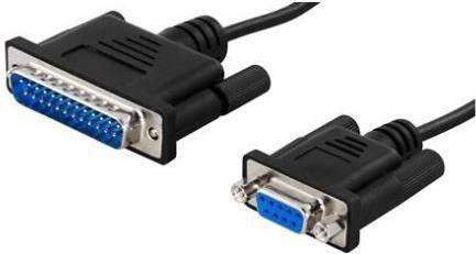 Actual product image MicroConnect Serial Cable DB9-DB25 1.8M (1.80 m)