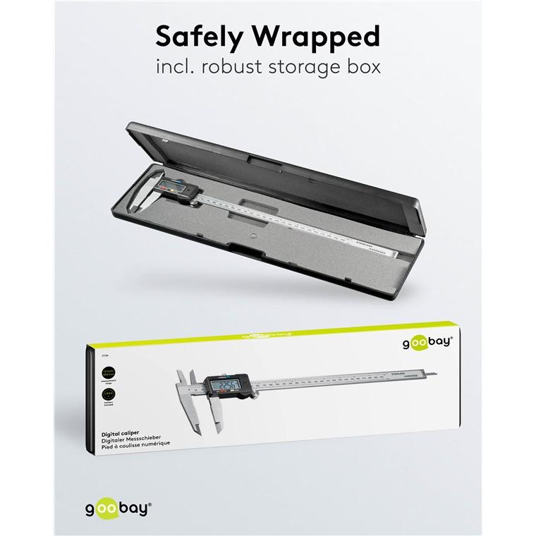 Thumbnail - Goobay, Messlehre, Messschieber (30 cm)
