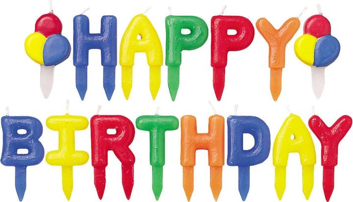 Wilton Happy Birthday (15 pcs.)