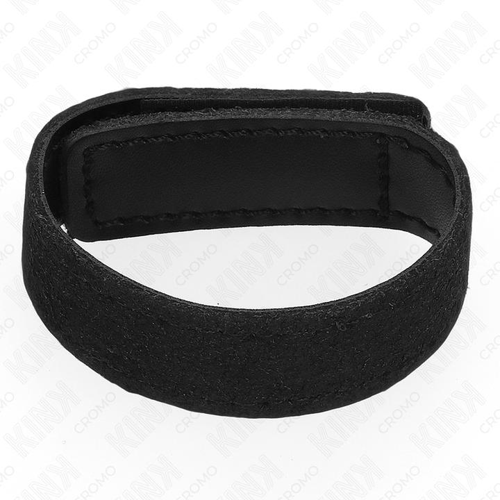 Kink Leather Penis Ring With Velcro Fastener 20 X 2 cm