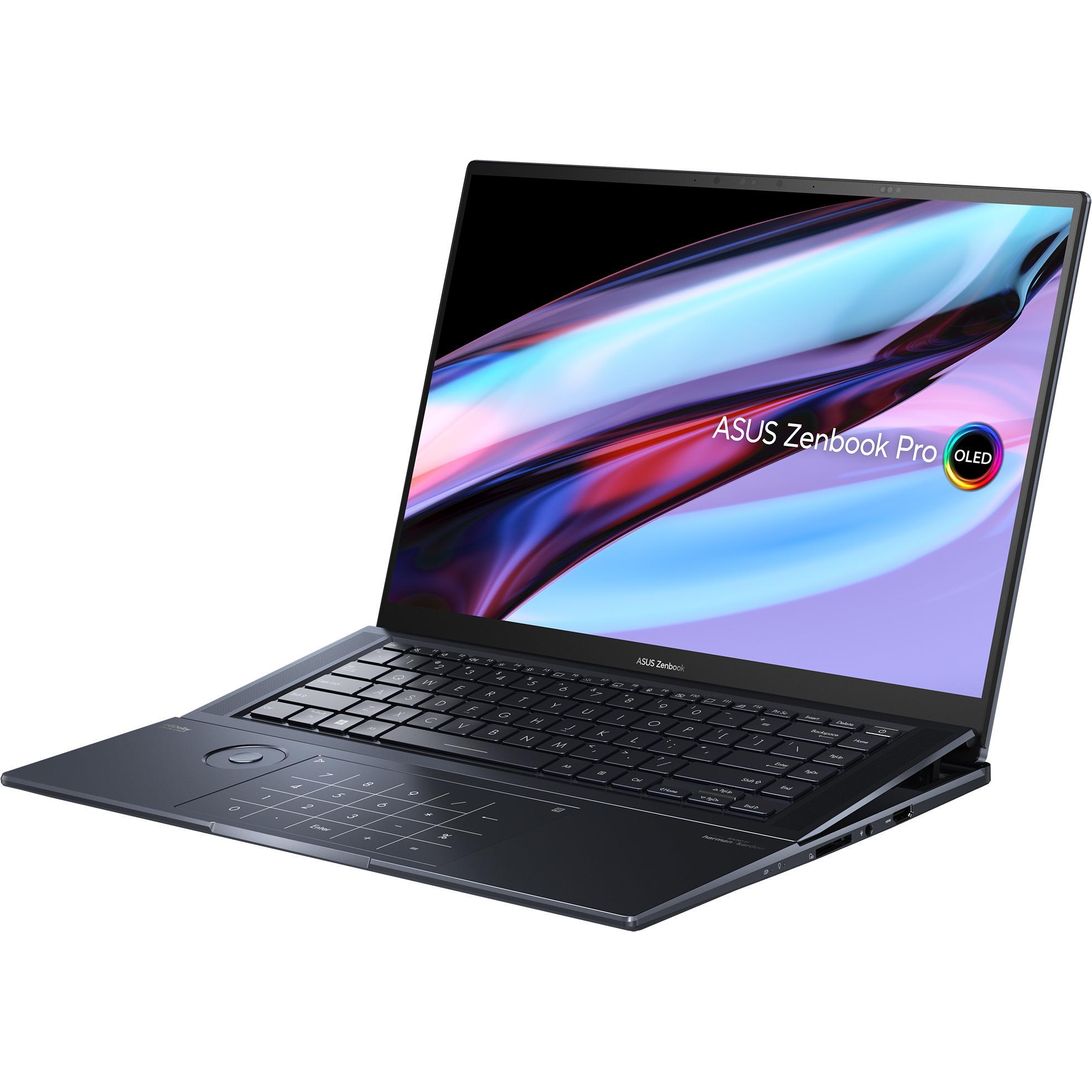 ASUS Zenbook Pro 16X OLED (16", Intel Core i9-13900H, 32 GB, 2000 GB, DE), Notebook, Schwarz