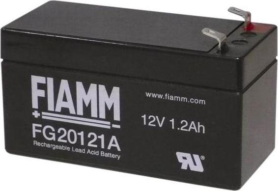 Produktbild Fiamm Akku, Bleisäure, 12V, 1.2Ah, Flachsteckzunge, 4.8 mm (12 V, 1.20 Ah)
