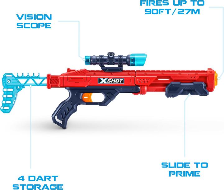 Actual product image Zuru Excel Micro Launcher Set 4-Pack 16 Arrows