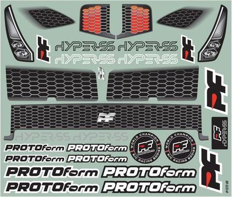 Image du produit Proline Carrosserie Hyper-SS Light Weight non peinte, 1:8 GT
