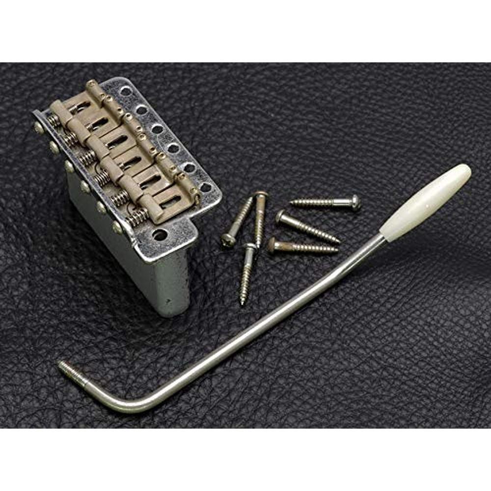 G-Gotoh Gotoh Relic Tremolo GE-101TS invecchiato chr., Accessori per strumenti, Argento