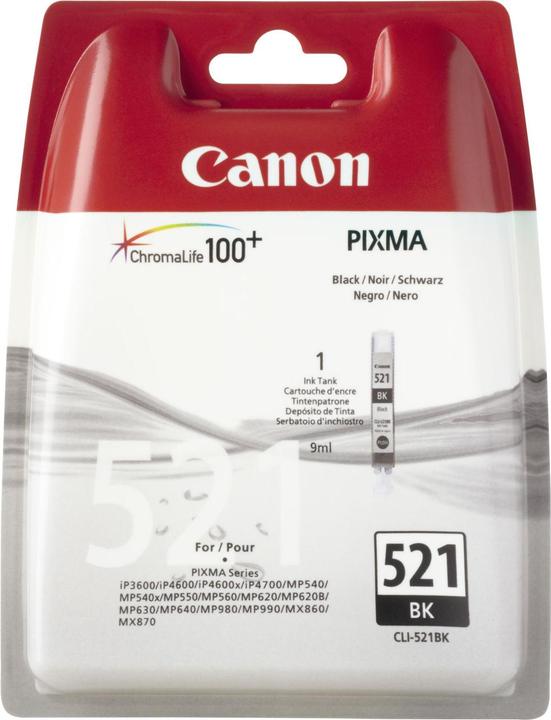 Produktbild Canon Cli-521bk (BK)