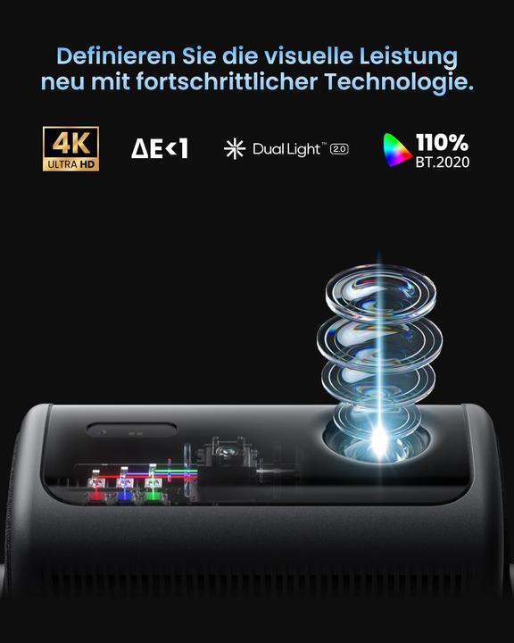 Image du produit Dangbei MP1 MAX 4K Heimkino-Beamer mit Google TV und HDR10+ (3100 lm)